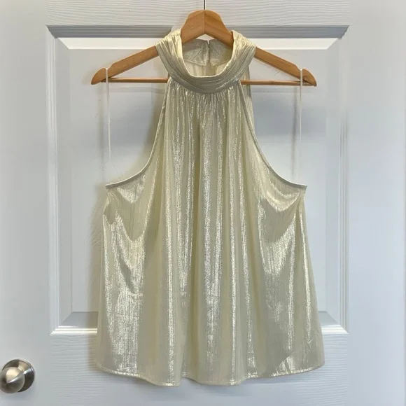 Anthropologie Sunday in Brooklyn Shine Halter Top - Picture 6 of 16